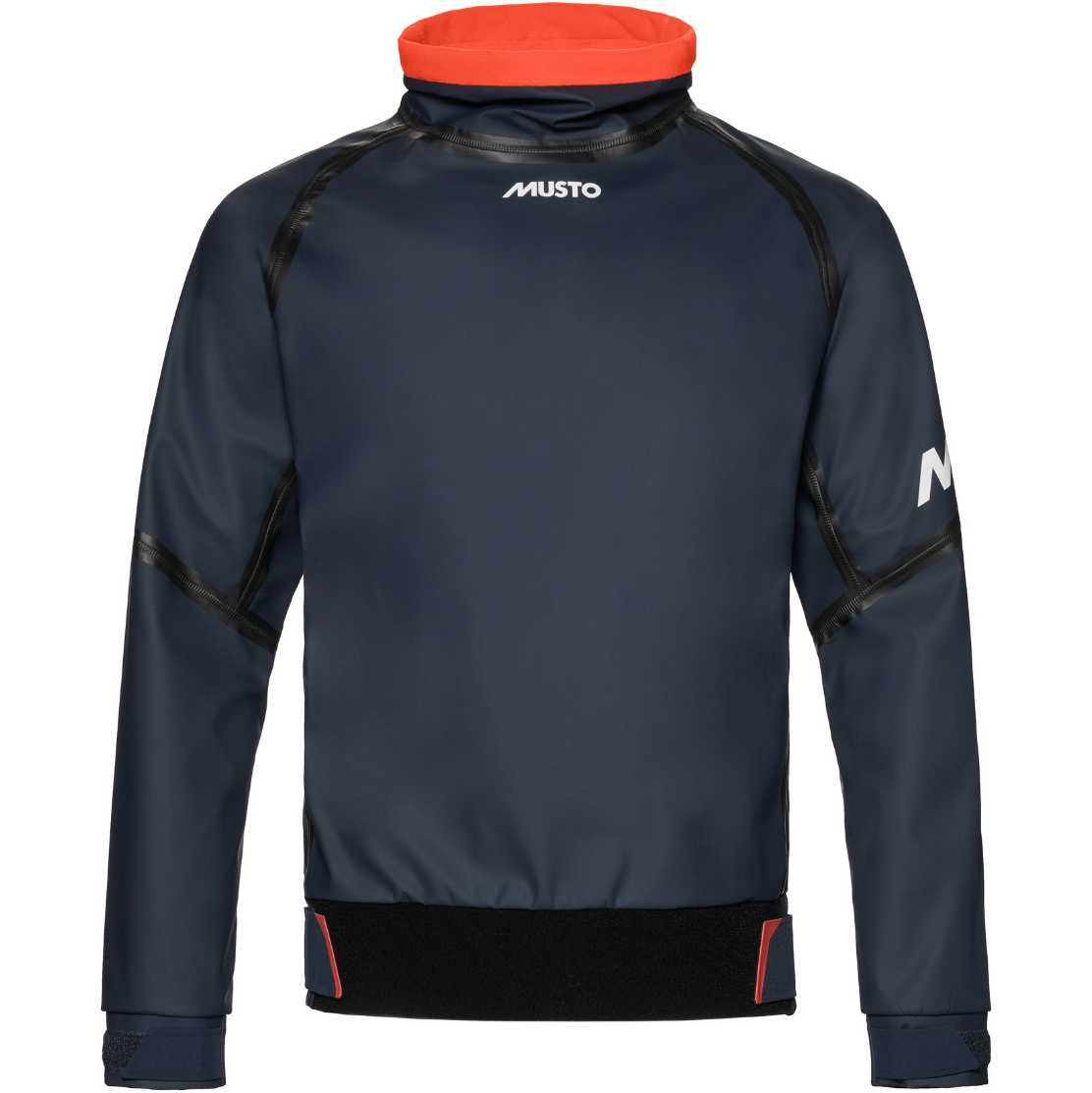 2026  Musto -Meisterschaft Aqua Top 2.0 82089  Navy / Cherry Tomato